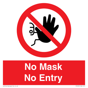 No Mask No Entry